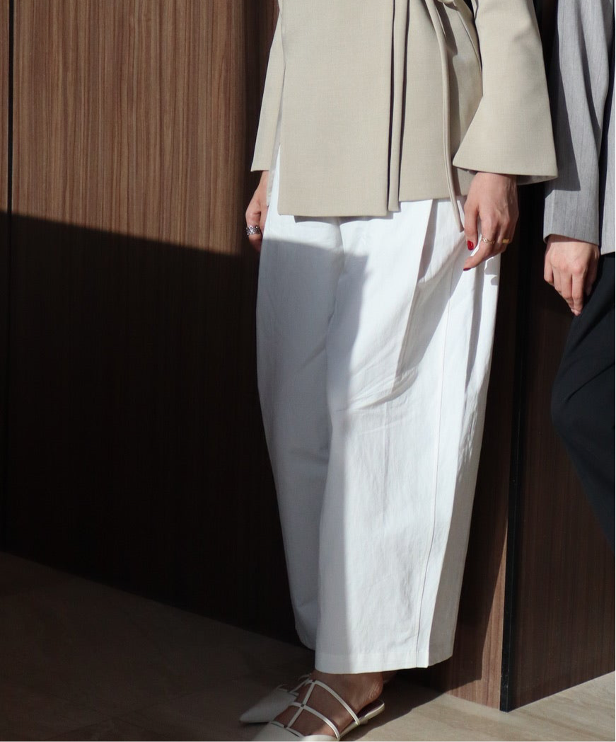 Timeless pants | white