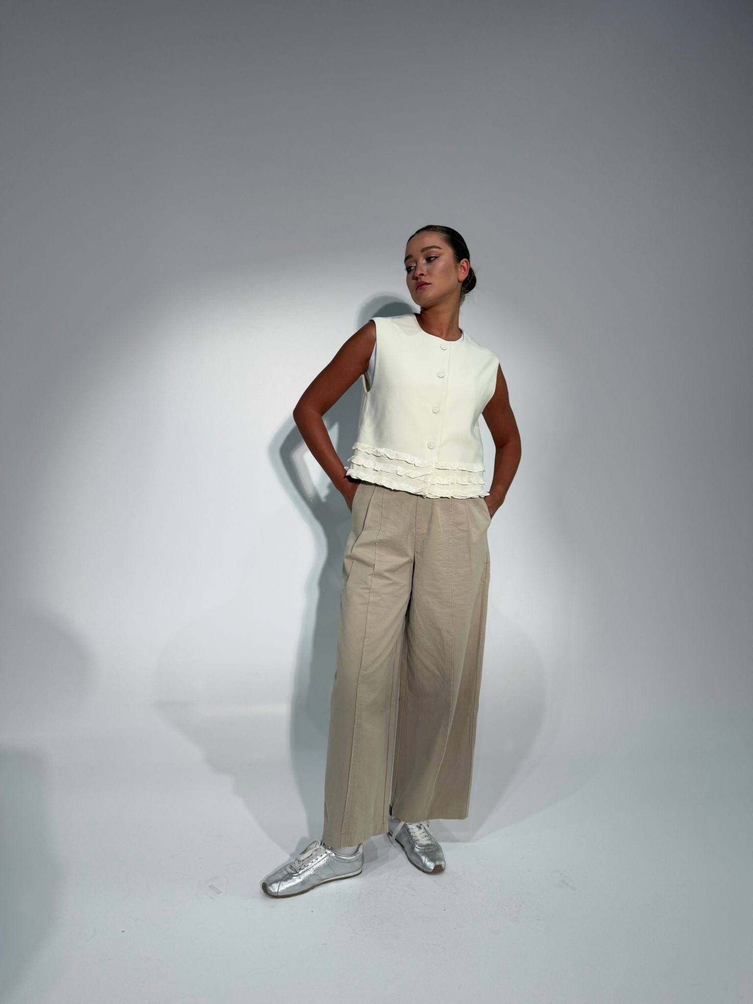 Foundation pants | Beige
